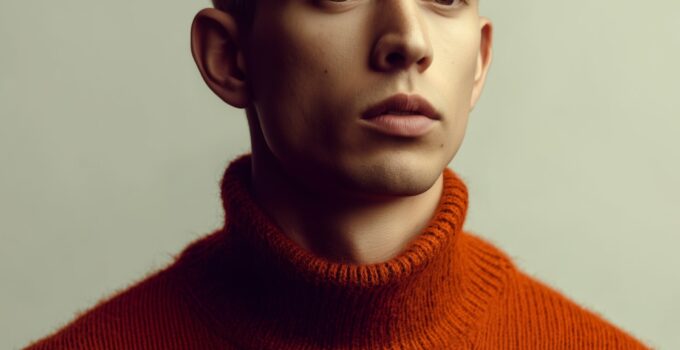 Portrait in Orange